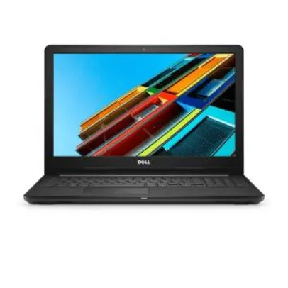 Notebook Dell Core i7-7500U 8GB 2TB 15.6” Linux Inspiron I15-3567-D50P | R$2.659