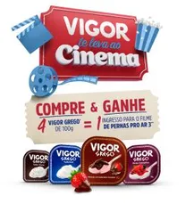 Promoção Vigor te leva ao cinema