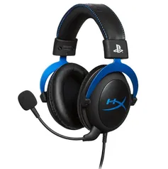 Headset Gamer HyperX Cloud Blue PS4, Conexão 3.5mm, Driver 53mm