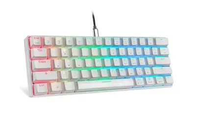 Teclado Mecânico 60% MotoSpeed CK61 - Switch Blue, RGB