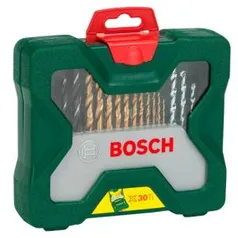 Jogo de Brocas X- Line Titânio com 30 Peças - BOSCH- 2607019324000 - R$40