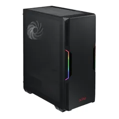 Gabinete Gamer XPG Starker + Fonte 600W Bronze, Mid Tower, 2x FANs