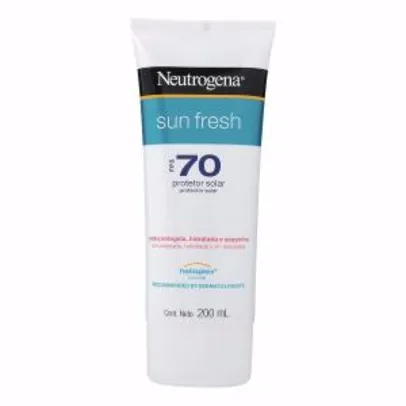 Protetor Solar Neutrogena Sun Fresh Fps 70 200mL | R$39