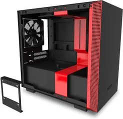 [PRIME] Gabinete H210I Matte Black/Red NZXT