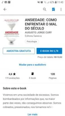 [E-book] Ansiedade: Como enfrentar o mal do século - Augusto Cury -R$6