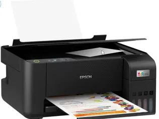 Impressora Multifuncional Epson Ecotank L3210 - Tanque de Tinta Colorida USB