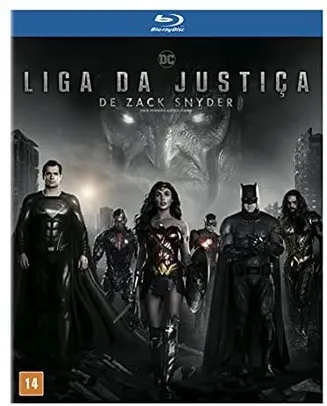 [ PRIME ] PRÉ VENDA - Blu-ray duplo com luva Liga da Justiça de Zack Snyder | R$ 62