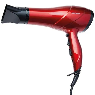 Secador de Cabelo Mallory Ion Vermelho Pro 4000 Bivolt