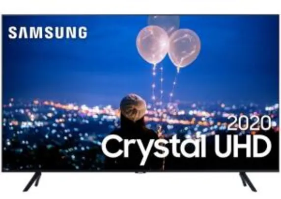 Samsung Smart TV 50" Crystal UHD 50TU8000 4K, Wi-fi, Borda Infinita - R$2280