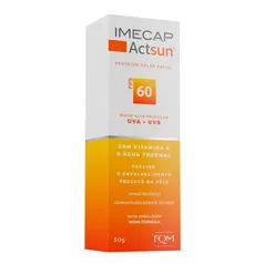 (leve 2 pague 1) Protetor Solar Imecap Actsun Fps60 50g