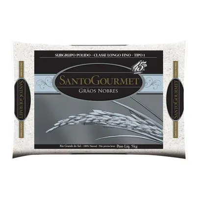 (Regional) Arroz Tipo 1 Santo Grão Gourmet 5 kg