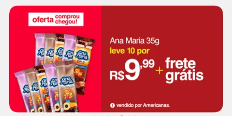 [APP] 10 Bolinhos Ana Maria 35g