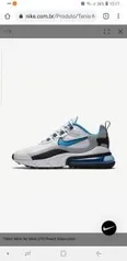 Casual Tênis Nike Air Max 270 React Masculino | R$364