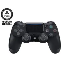 [Cartão Submarino] Controle sem Fio Dualshock 4 Sony PS4 - Preto por R$ 190