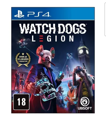 (APP+ novos usuários) Jogo Watch Dogs: Legion - PS4 | R$80