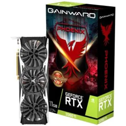 Placa de Vídeo Gainward NVIDIA GeForce RTX 2080 TI Phoenix, 11GB | R$4.750