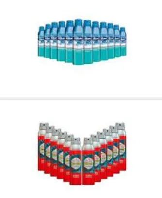 [Sou Barato] 12 Desodorantes Old Spice ou Gillette por R$63