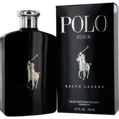 Perfume Polo Black Ralph Lauren Masculino Eau de Toilette 200ml | R$386