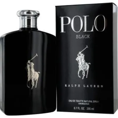 Perfume Polo Black Ralph Lauren Masculino Eau de Toilette 200ml | R$386