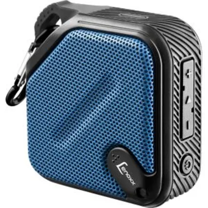 Caixa de Som Speaker Antirespingo Azul BT501 Lenoxx - R$60