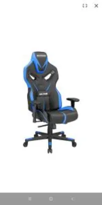 Cadeira Gamer Mymax Mx8 Giratória Preta/Azul R$700
