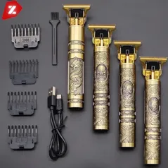 Máquina De Cortar Cabelo Para Barba Masculina Designer Aleatório Elétrico Profissional