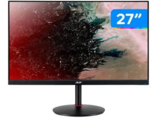 [CLIENTE OURO + APP] Monitor Gamer Acer XV270 P 27” LED IPS - Full HD HDMI 144Hz 2ms R$1438