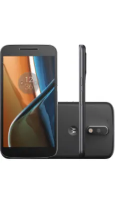 [SUBMARINO] Smartphone Moto G 4 Dual Chip Android 6.0 Tela 5.5'' 16GB Câmera 13MP - Preto por R$ 1029