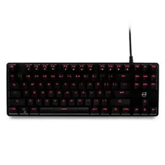 Teclado Mecanico Alpha Red Dazz - Switch Gateron Red | R$ 190