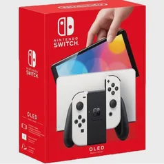 Console Nintendo Switch Oled com Joy-Con Branco