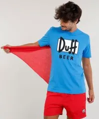 Camiseta masculina carnaval Duff