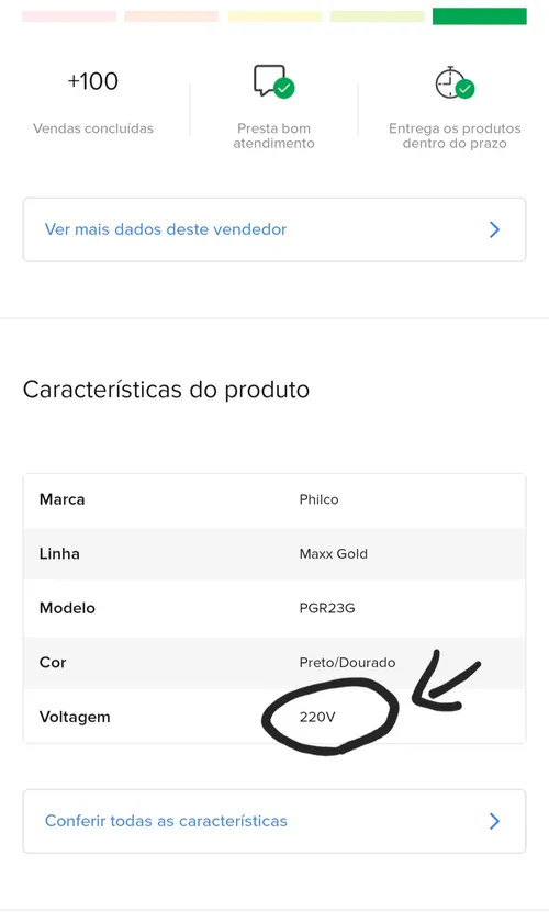 Imagen na descrição da promoção