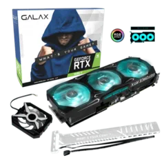 Placa de Video GALAX GeForce RTX 3080 Ti SG (1-Click OC) 12GB LHR GDDR6X 384-bit - 38IOM5MD99DD