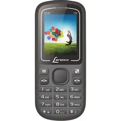 (AME) Celular Lenoxx CX904 Dual Chip Tela 1.8" Bluetooth E Câmera Preto E Vermelho | R$79