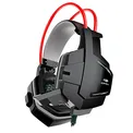 Headset Gamer C3 Tech Sparrow, P2, Preto e Vermelho - PH-G11BK