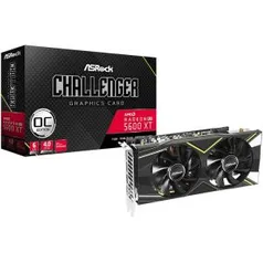 Placa de Vídeo ASRock AMD Radeon RX 5600 XT Challenger | R$1.960