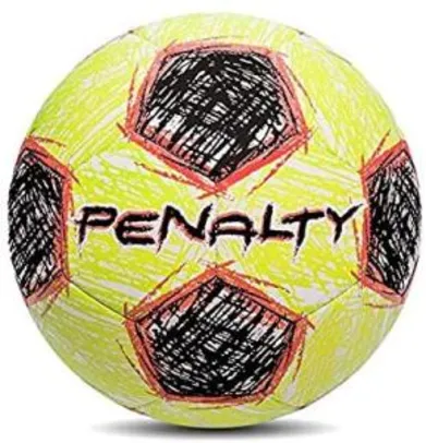 [Prime] Bola Futebol de Campo Giz IX, 70cm, Penalty, Amarelo | R$ 35