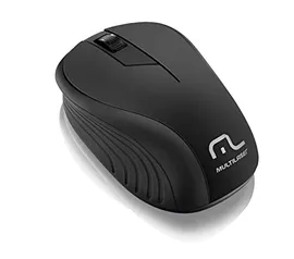 Mouse Multilaser Sem Fio 2.4 Ghz Preto Usb - Mo212