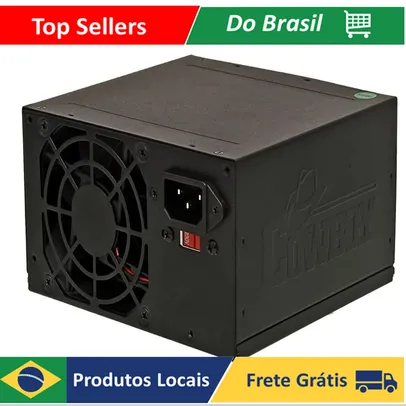 [Do Brasil] Fonte De Alimentacao Para Pc Knup Cowboy Kp-532 400w Preta Luuk Young