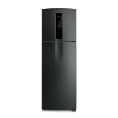 Geladeira Electrolux Frost Free Duplex Efficient com Autosense Cor Black Inox Look 390l (IF43B) - PRETA 110V