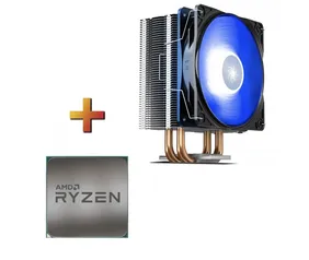 Processador AMD Ryzen 5 5600X + Cooler DeepCool Gammaxx 400 V2 Blue | R$1791