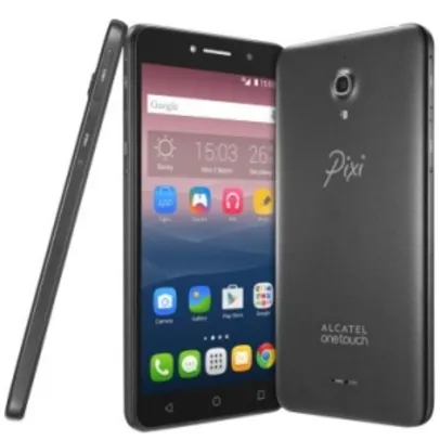 Smartphone Alcatel Pixi4 Preto - R$519