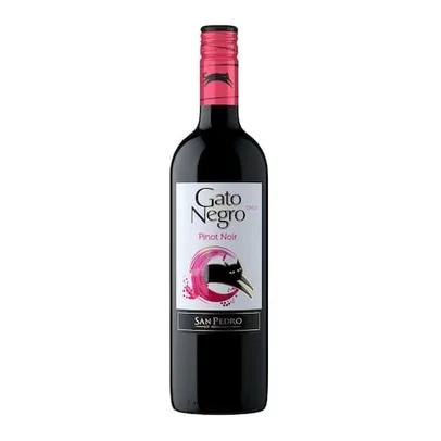 Vinho Chileno Gato Negro Pinot Noir Tinto 750 Ml