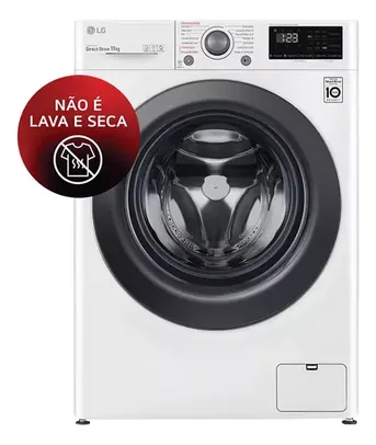 Lavadora Smart LG Vc5 11kg Branca Com Inteligência Artificia Cor Branco 127V