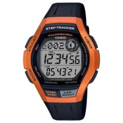 Relógio Masculino Digital Casio WS-2000H-4AVDF-SC - Preto. | R$ 160