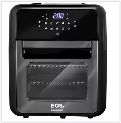 Fritadeira Sem Óleo Air Fryer EOS Premium 12L Digital Touch Titanium EAF12T 220V - 220V