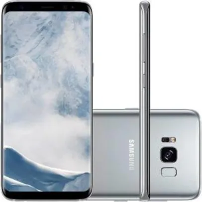 Smartphone Samsung Galaxy S8 Tela 5.8" 64GB 4G Câmera 12MP - (Prata, Preto, Ametista) - R$ 2296