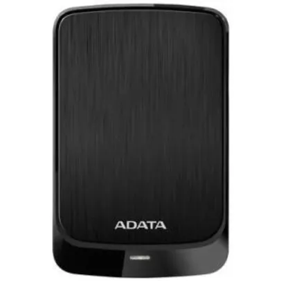 HD Adata Externo Portátil HV320, 1TB, USB 3.2 - AHV320-1TU31-CBK | R$270