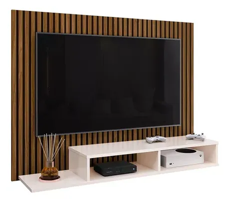 Painel de TV BCG para TVs até 48" - Bege