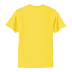 Camiseta Masculina Lisa Algodão Básica Amarela